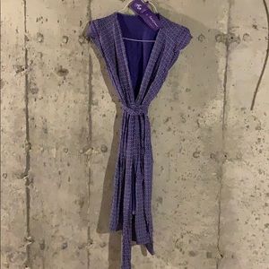 Seraphine maternity wrap dress